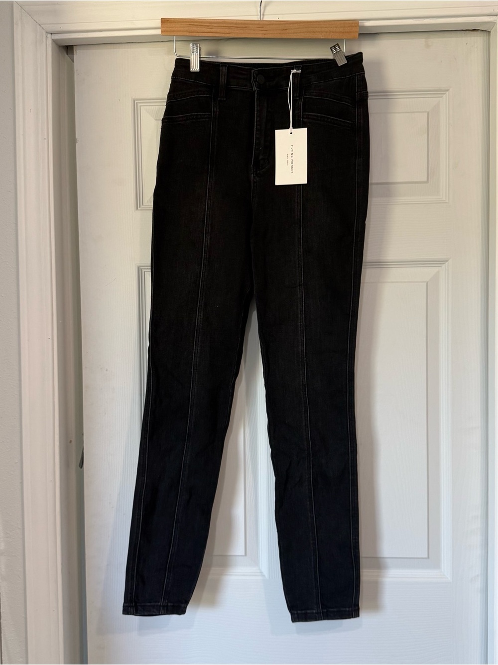 Flying Monkey Black High-Rise Slim Jeans - Women's